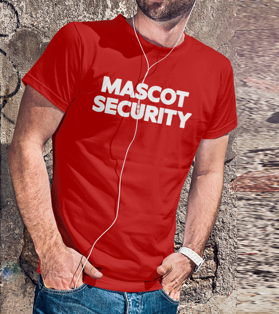 Mascot Security Team Uniform T-Shirt
