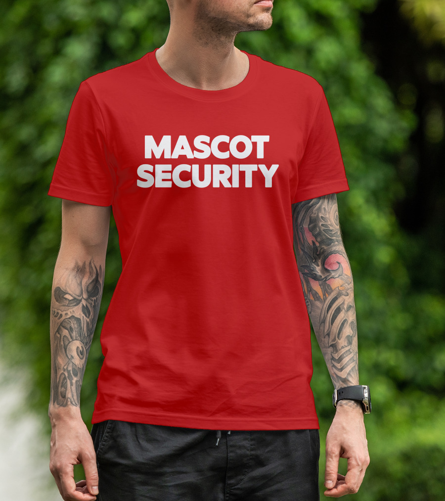 Mascot Security Team Uniform T-Shirt