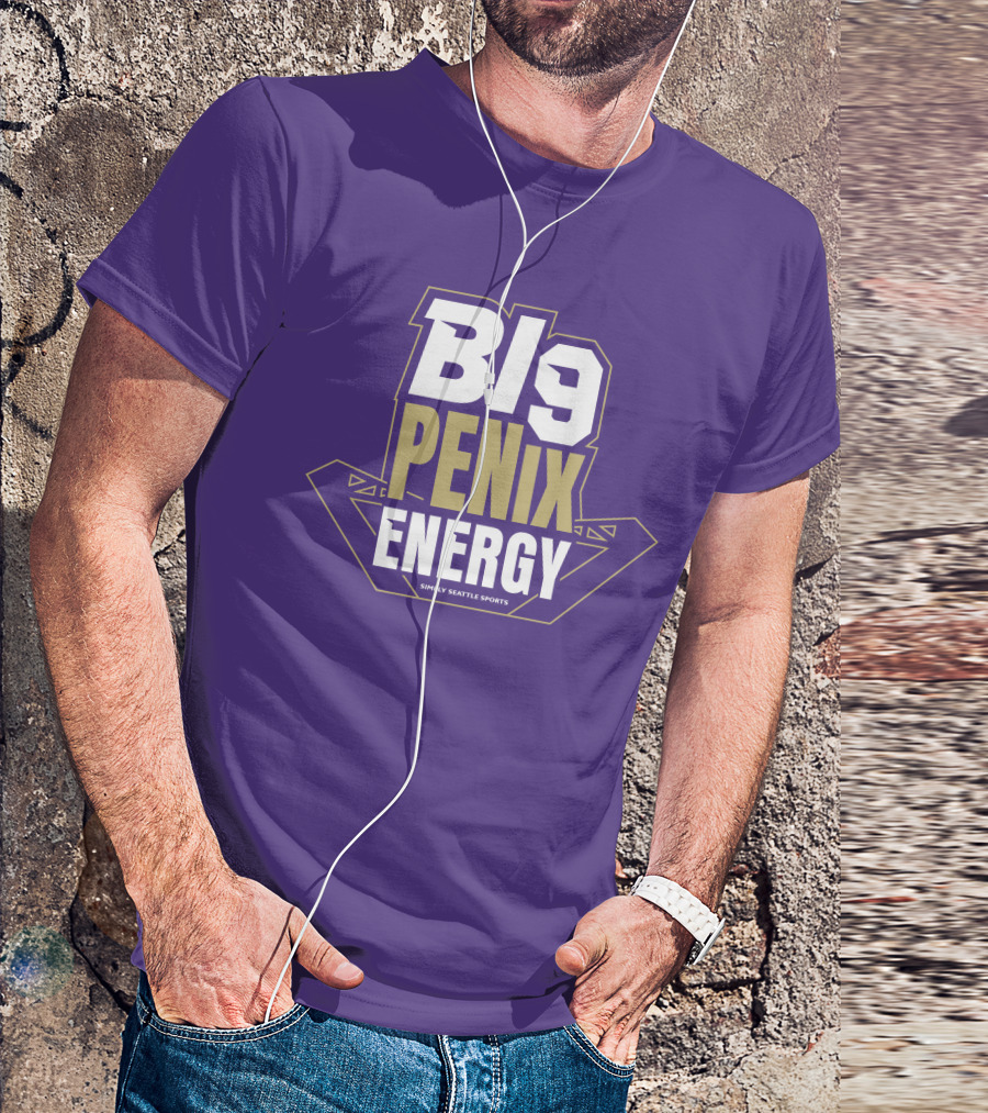 Big Penix Energy Simply Seattle Sports T-Shirt