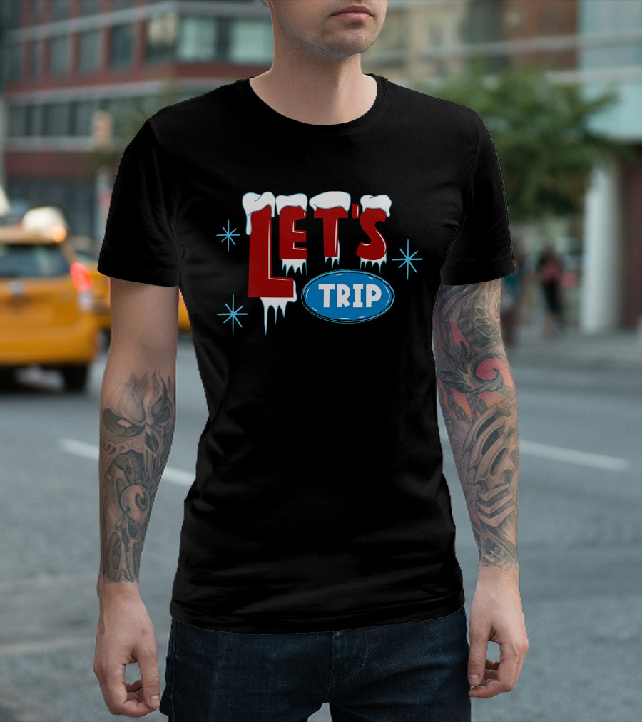 LET'S TRIP Ice Heavyweight T-Shirt
