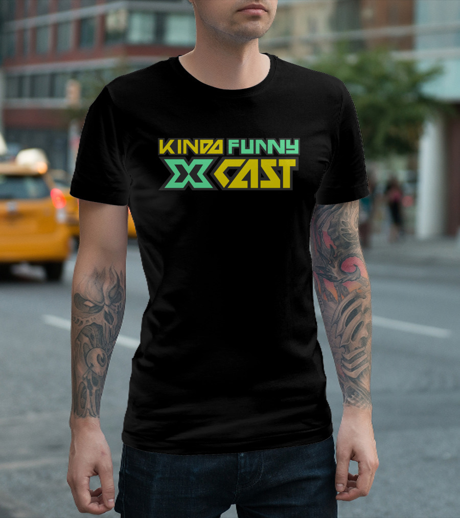 Kinda Funny Xcast Performance Gaming Podcast T-Shirt