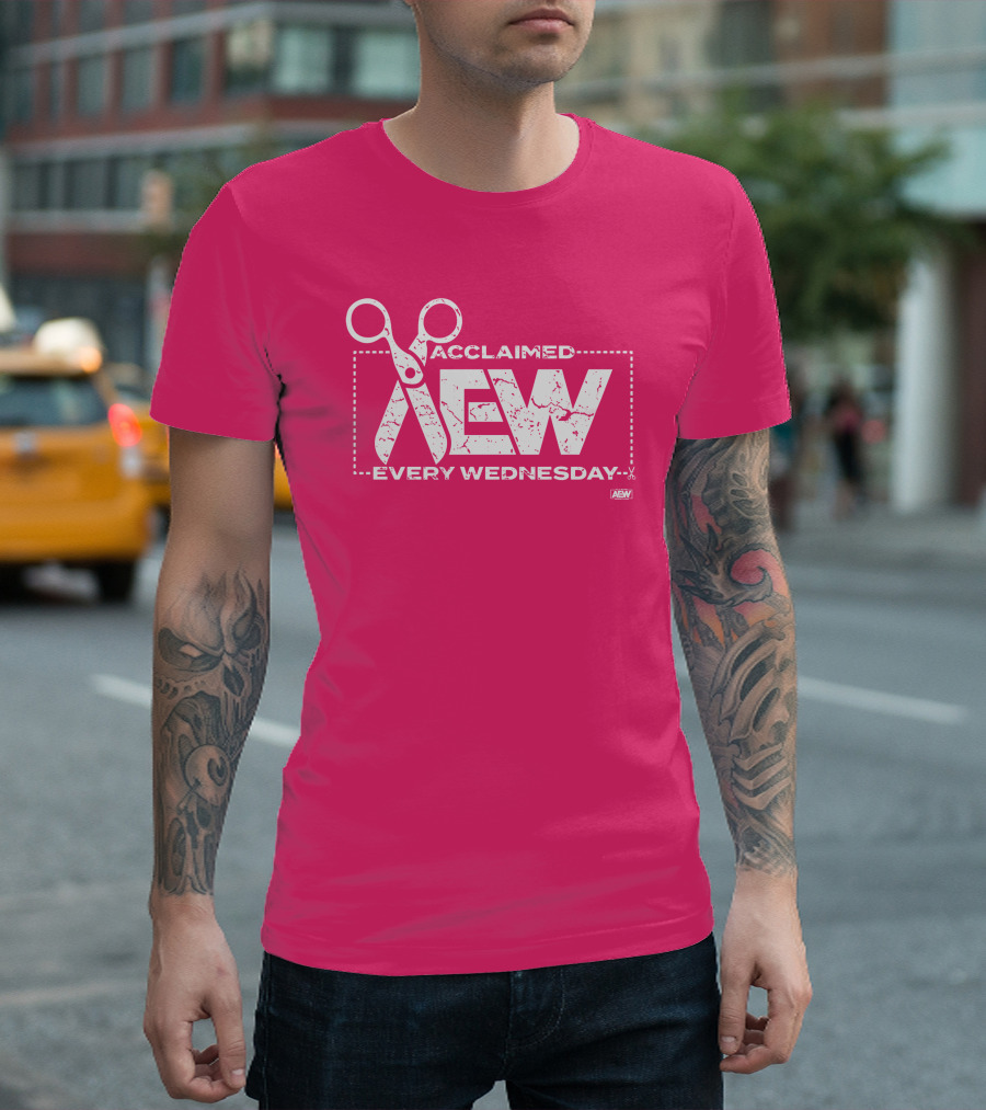 Acclaimed AEW Every Wednesday T-Shirt