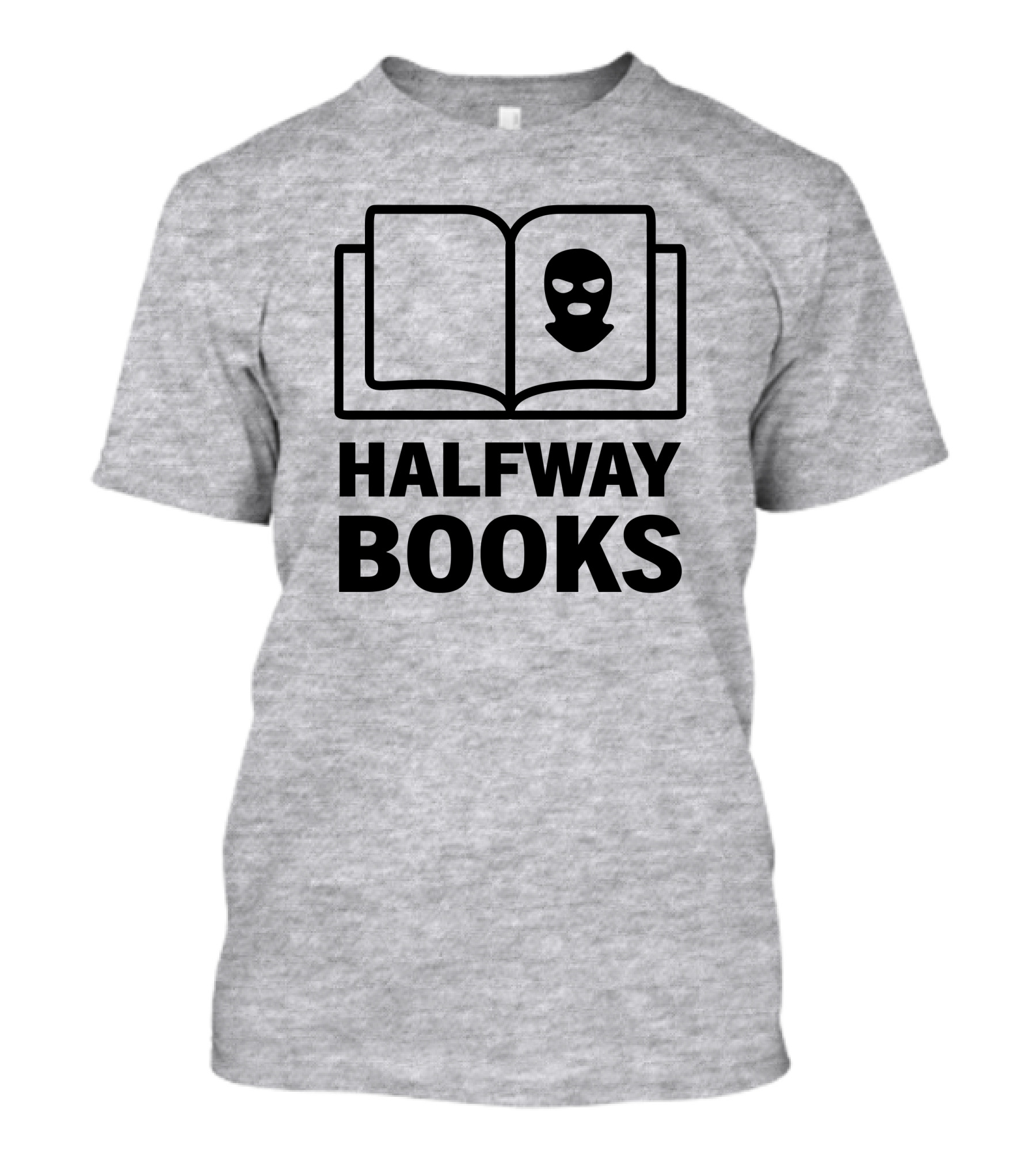 Shea Serrano Mask Icon Halfway Books T-Shirt
