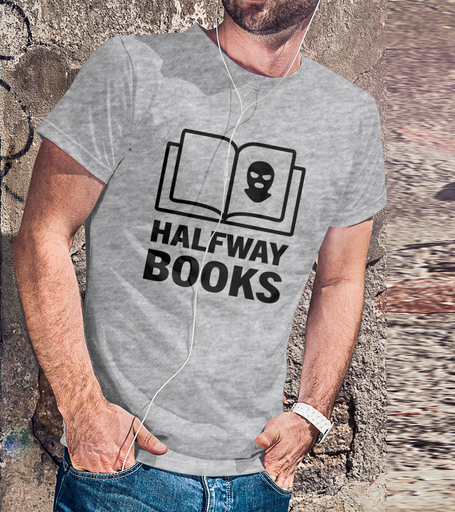 Shea Serrano Mask Icon Halfway Books T-Shirt