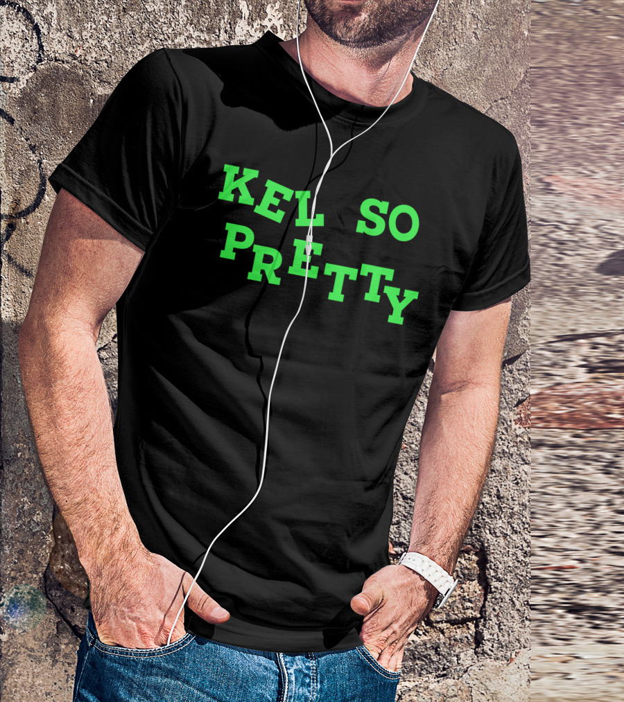 Kel So Pretty Retro Neon Text T-Shirt