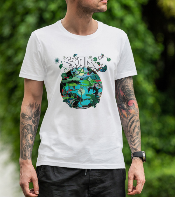 SOJA Earthy Jungle Nature Design Soja Gear T-Shirt