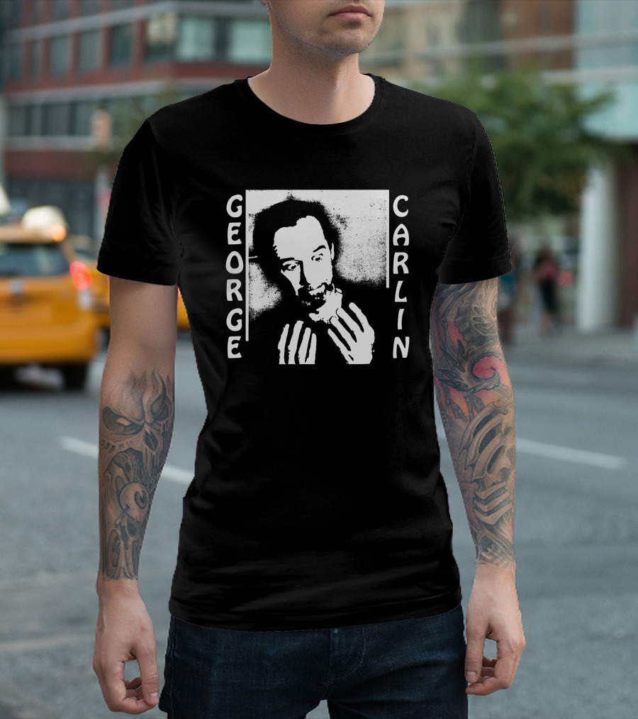George Carlin It Only Hurts When I Think Wyco Vintage T-Shirt