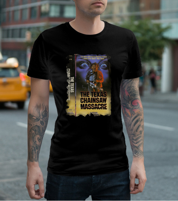 The Texas Chainsaw Massacre Most Horrifying Motion Picture Rex Reed T-Shirt