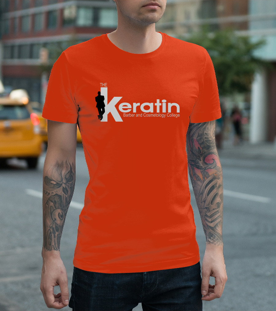 The Keratin Barber and Cosmetology College T-Shirt