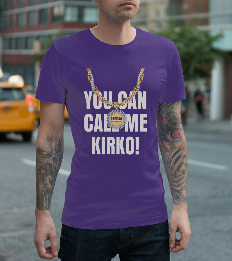 KFAN Sports Radio You Can Call Me Kirko T-Shirt