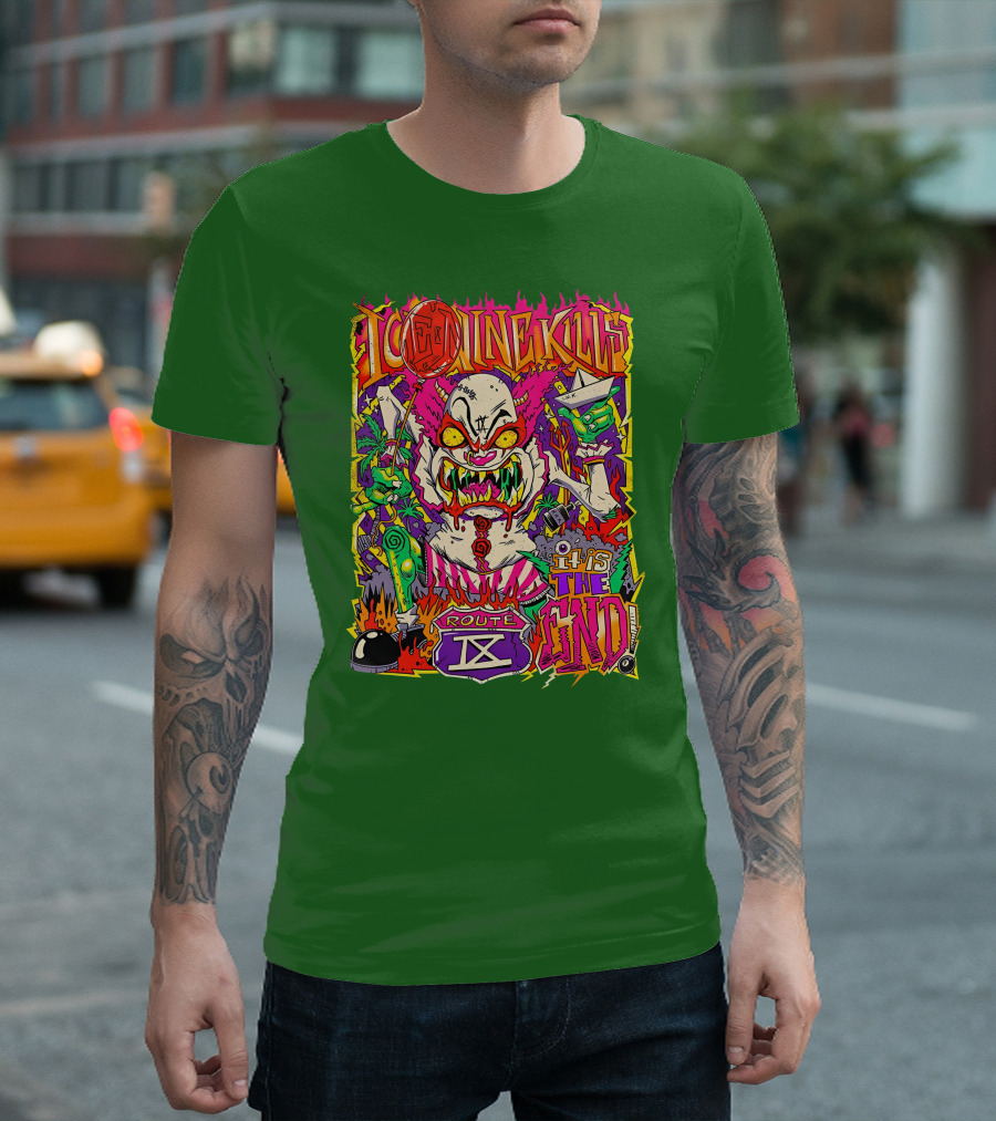 Ice Nine Kills Zombie Clown Route IX It’s The End T-Shirt