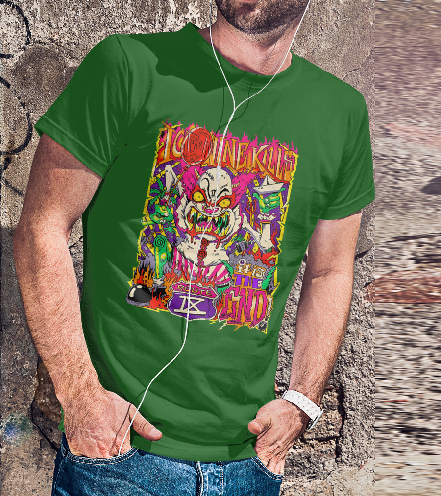 Ice Nine Kills Zombie Clown Route IX It’s The End T-Shirt