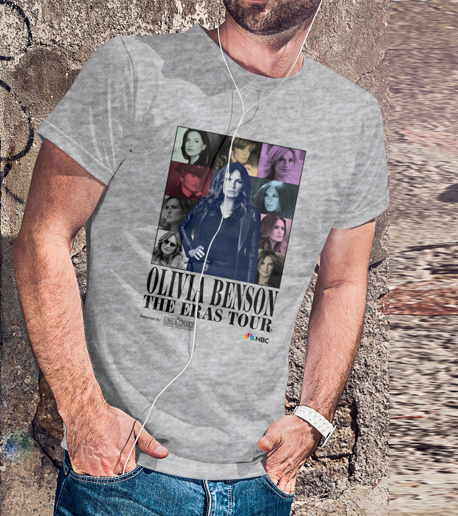 Olivia Benson The Eras Tour Law And Order Special Victims Unit NBC T-Shirt