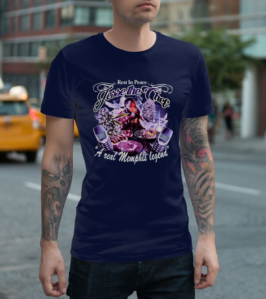 Rest In Peace Jesse The Chef A Real Memphis Legend T-Shirt