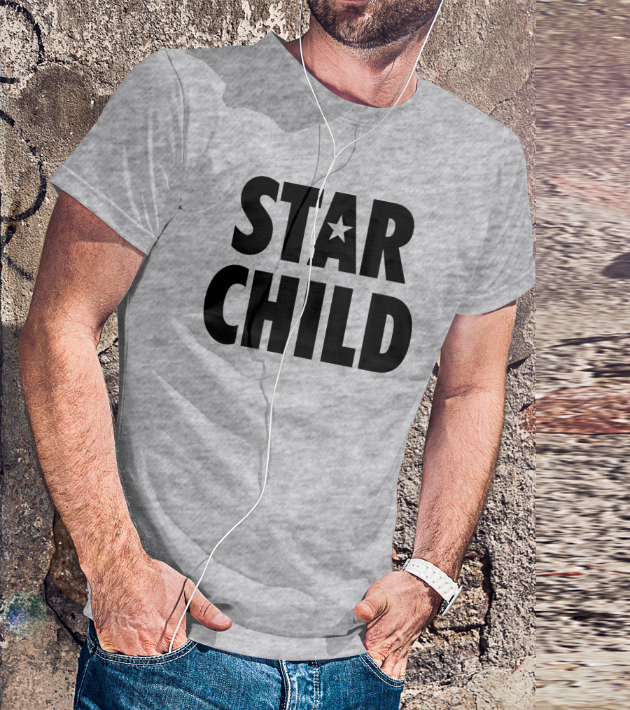 STAR CHILD Star In Letter A T-Shirt