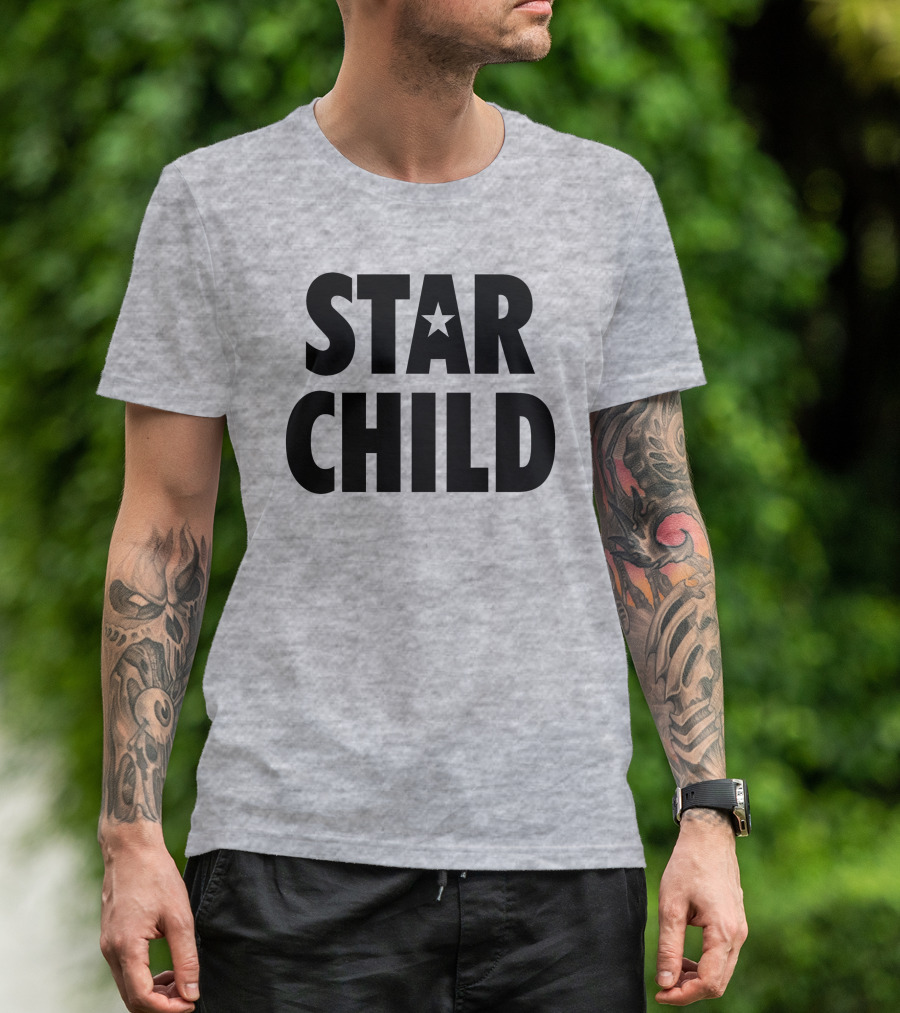 STAR CHILD Star In Letter A T-Shirt
