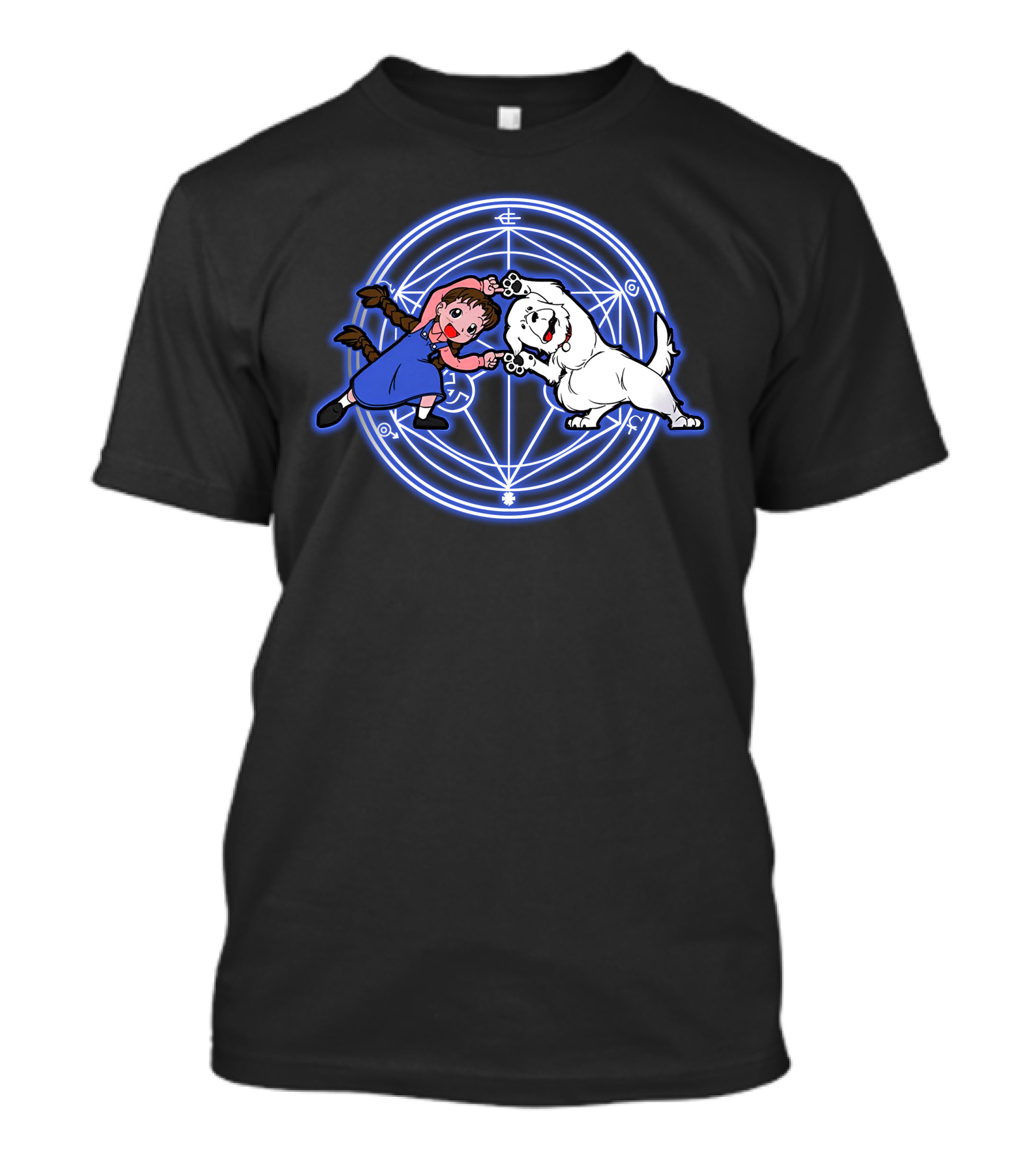 Nina Tucker Fusion Circle Fullmetal Alchemist Crossover T-Shirt