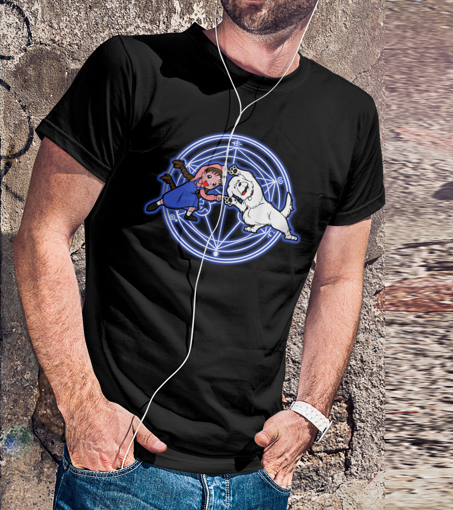 Nina Tucker Fusion Circle Fullmetal Alchemist Crossover T-Shirt