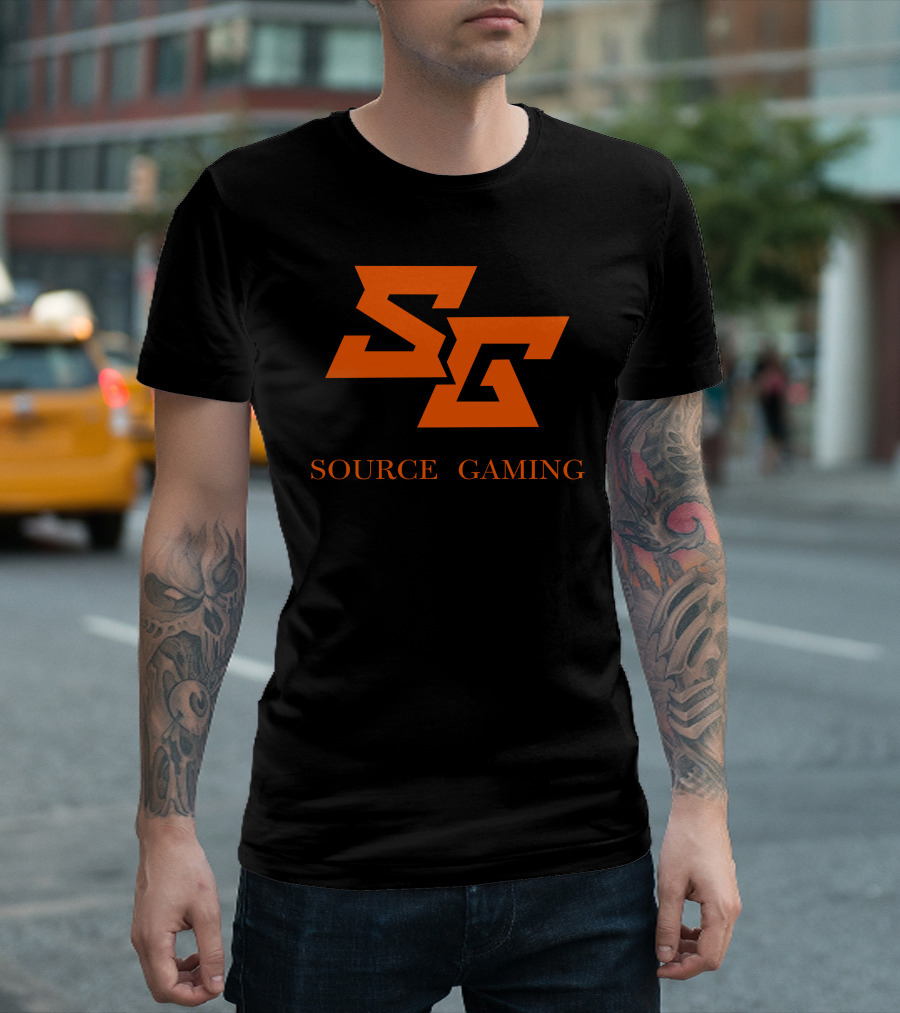 SG Source Gaming Bold Orange T-Shirt