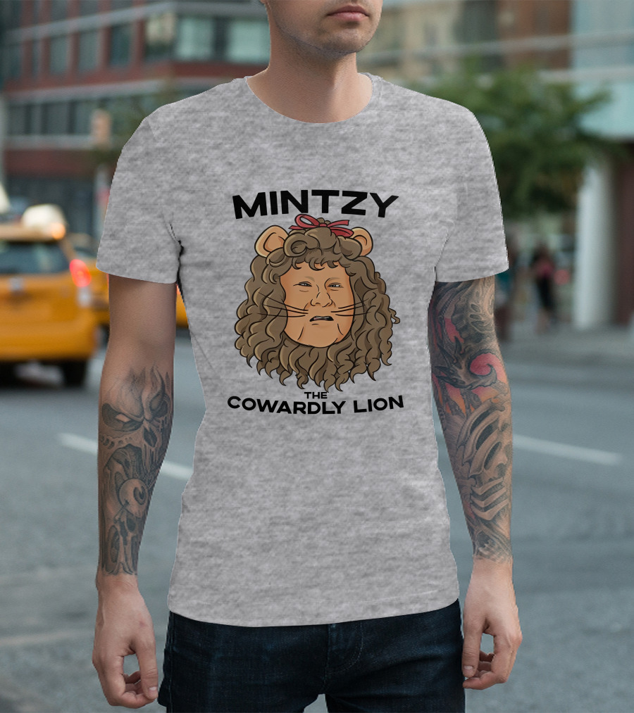 MINTZY The Cowardly Lion T-Shirt