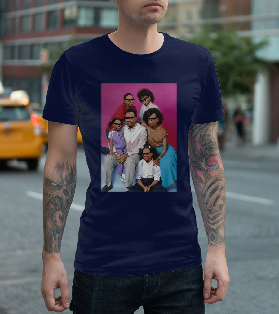 Keeping Up With The Ru's Family Portrait Multiface Glasses T-Shirt