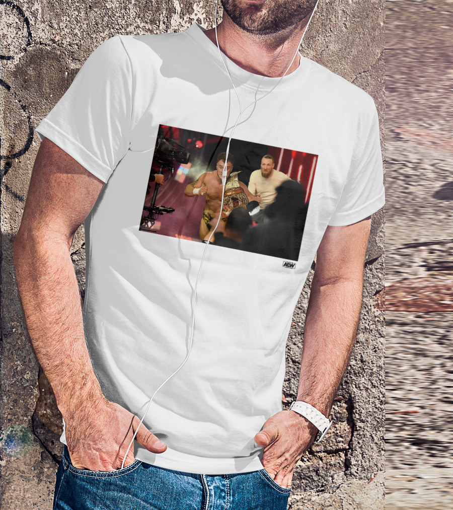 AEW Mjf Vs Bryan Danielson Running Scared Championship Showdown T-Shirt