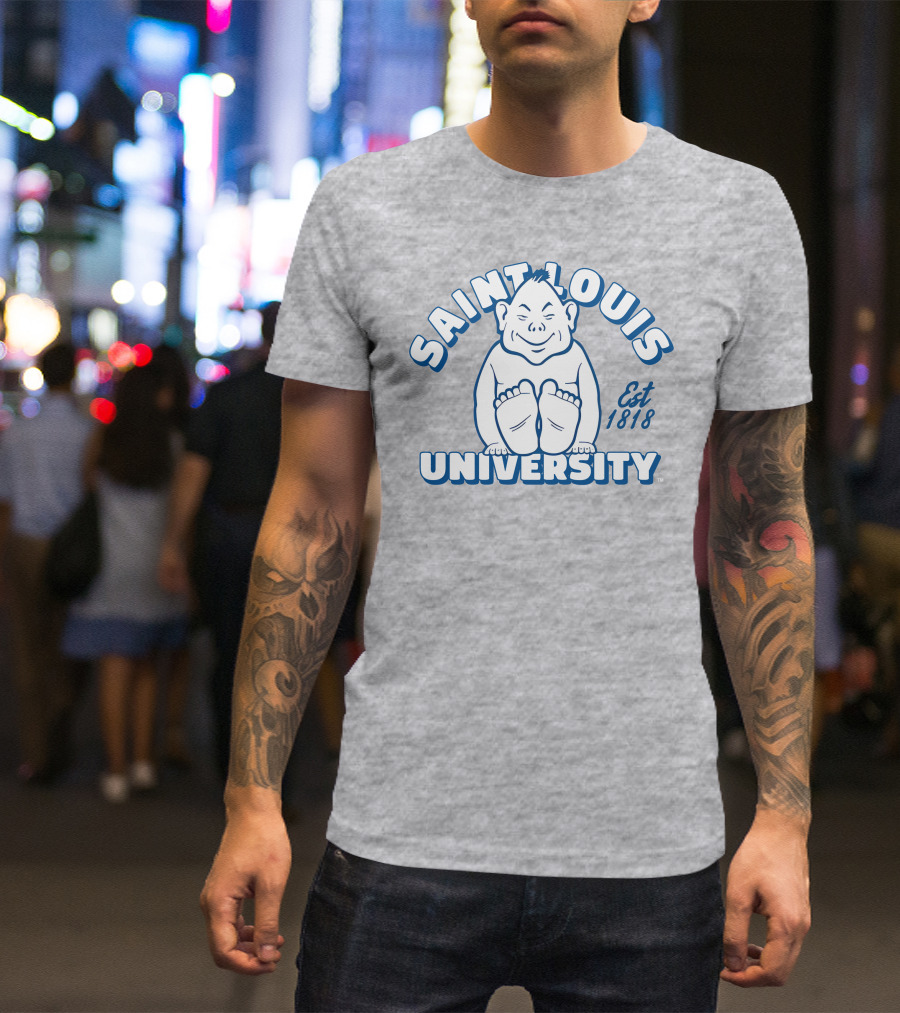 Saint Louis University Billiken Est 1818 T-Shirt