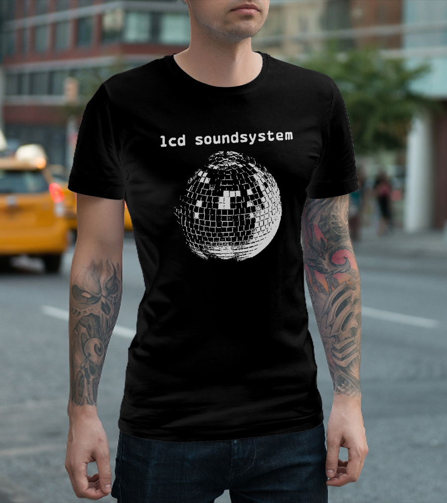 Lcd Soundsystem Disco Mirror Ball Music 팬Δ T-Shirt