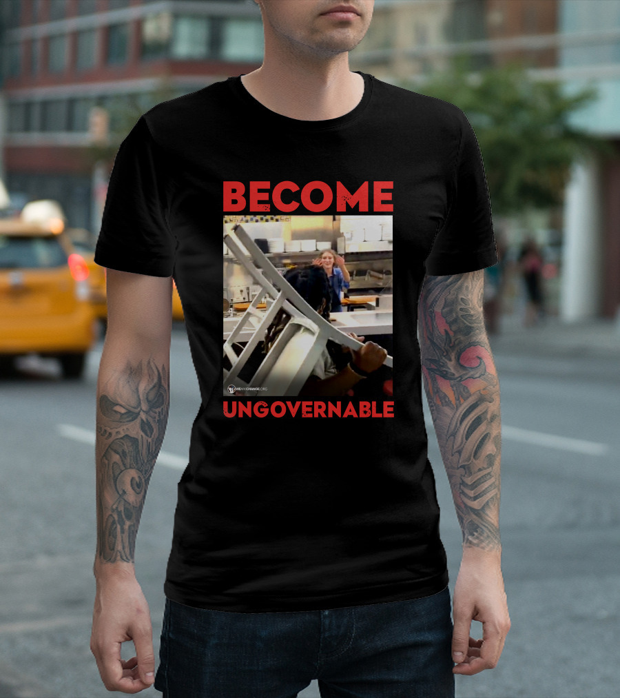 Become Ungovernable Waffle House Chair Incident T-Shirt