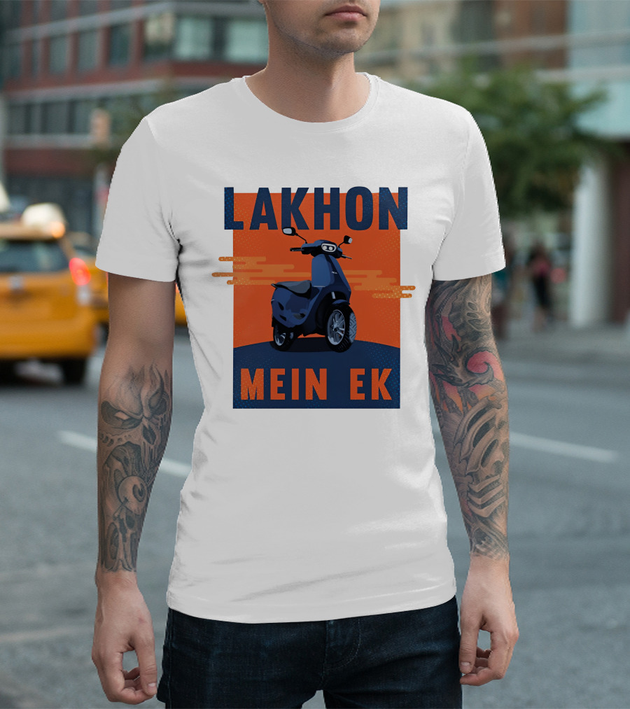 Bhavish Aggarwal Lakhon Mein Ek Scooter T-Shirt