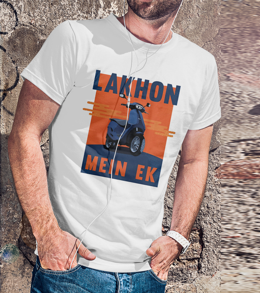 Bhavish Aggarwal Lakhon Mein Ek Scooter T-Shirt