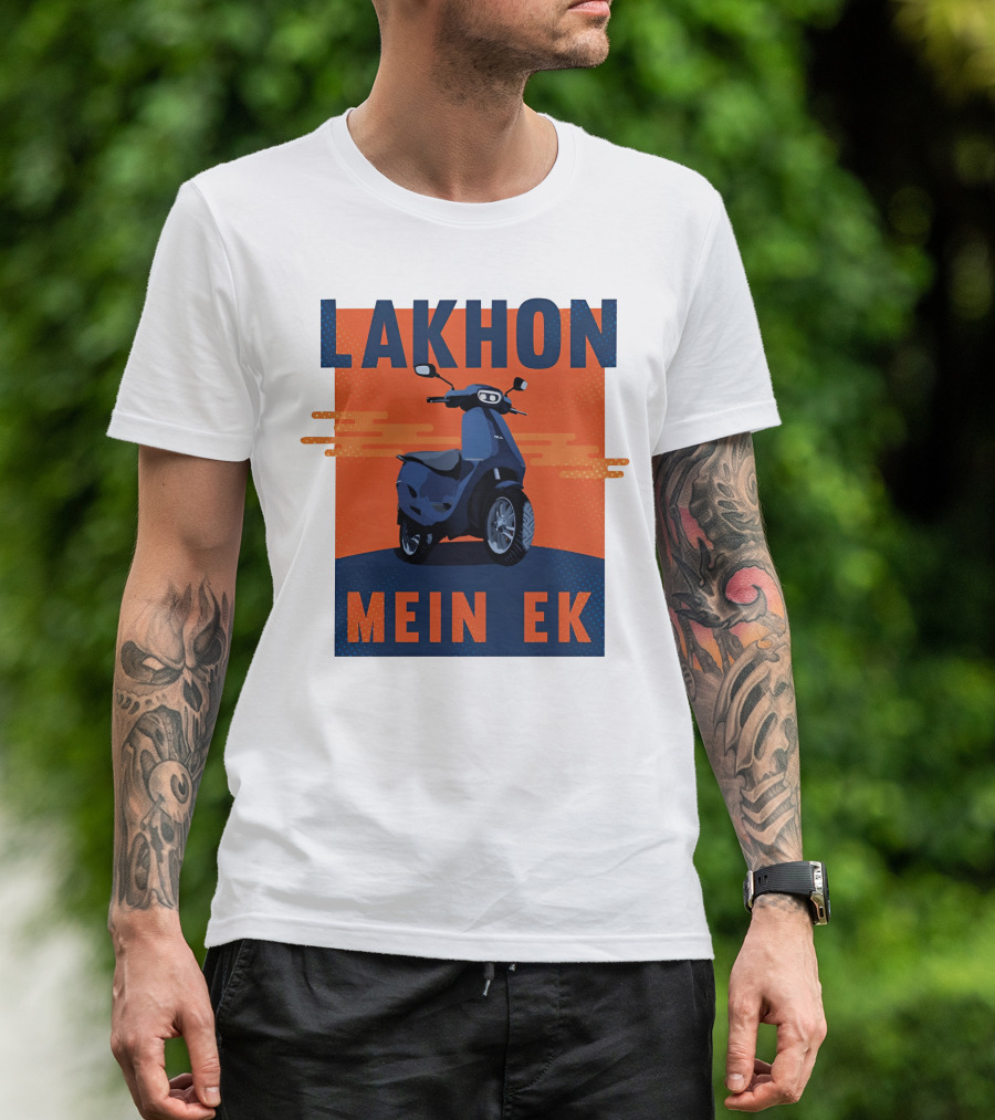 Bhavish Aggarwal Lakhon Mein Ek Scooter T-Shirt
