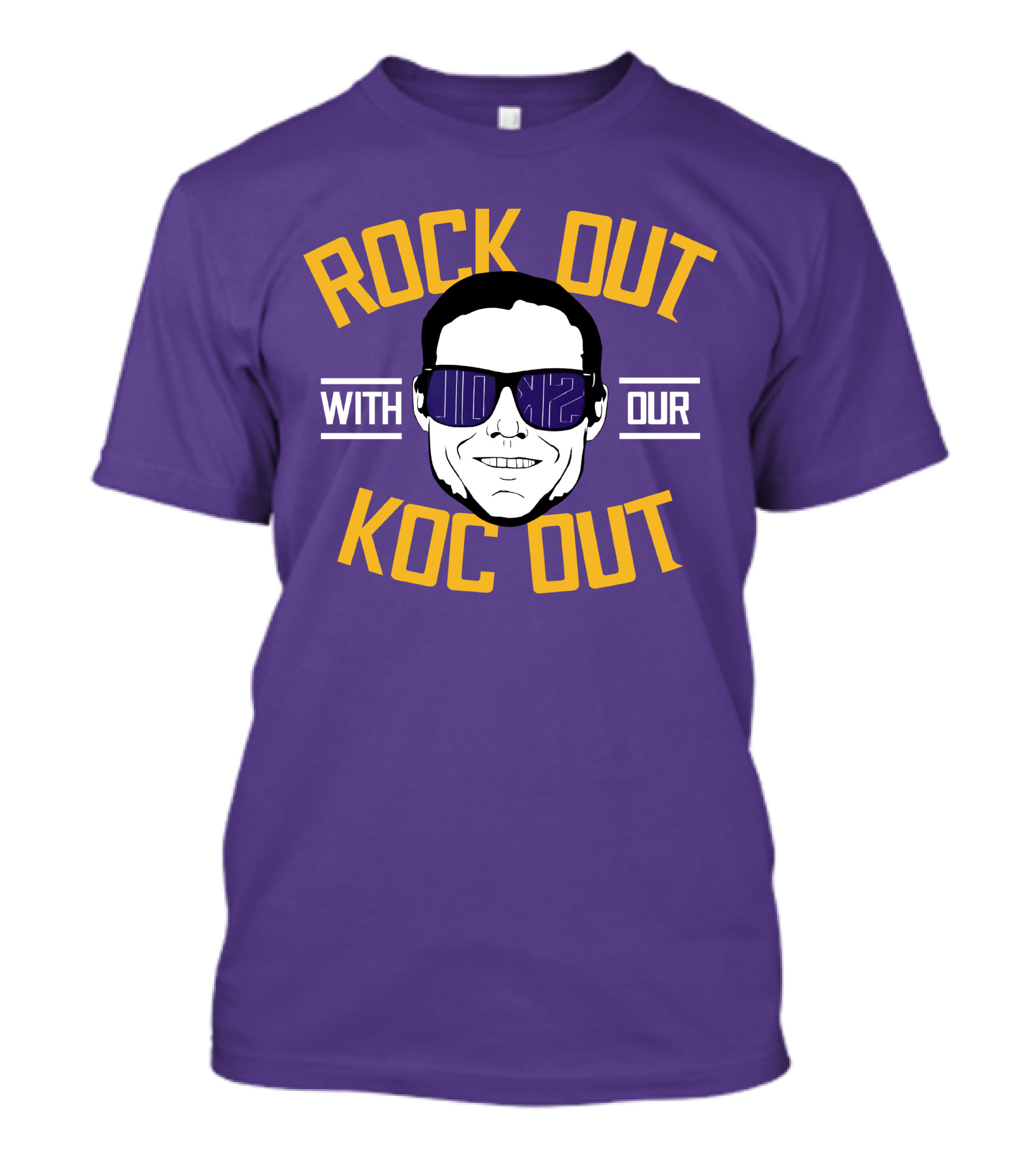 Sota Sports Creator Spring Store Rock Out With Our Koc Out Sunglasses Face T-Shirt
