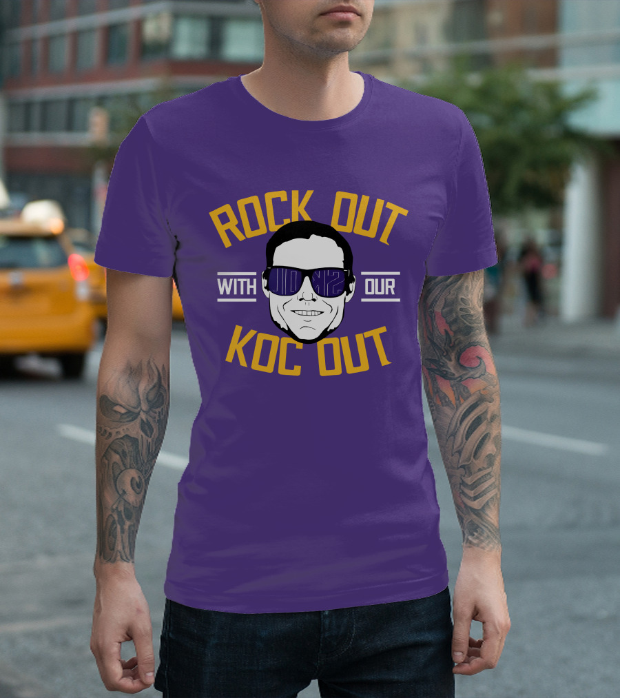 Sota Sports Creator Spring Store Rock Out With Our Koc Out Sunglasses Face T-Shirt