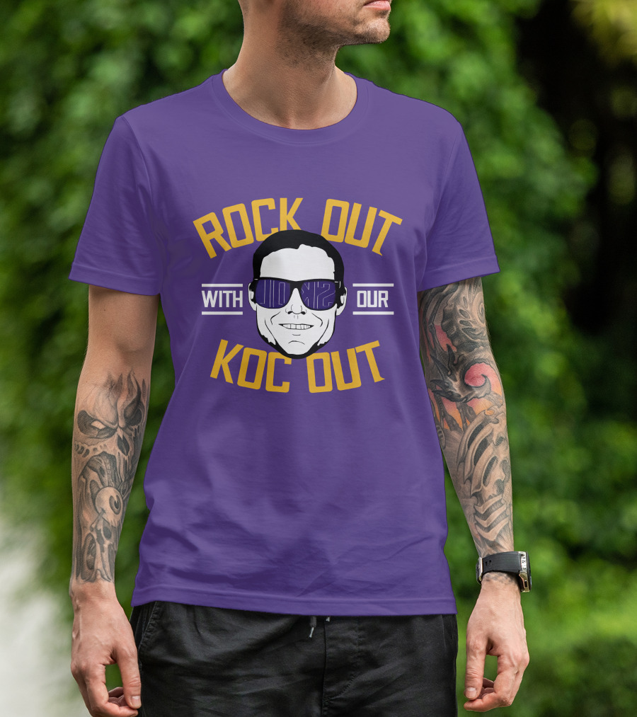 Sota Sports Creator Spring Store Rock Out With Our Koc Out Sunglasses Face T-Shirt