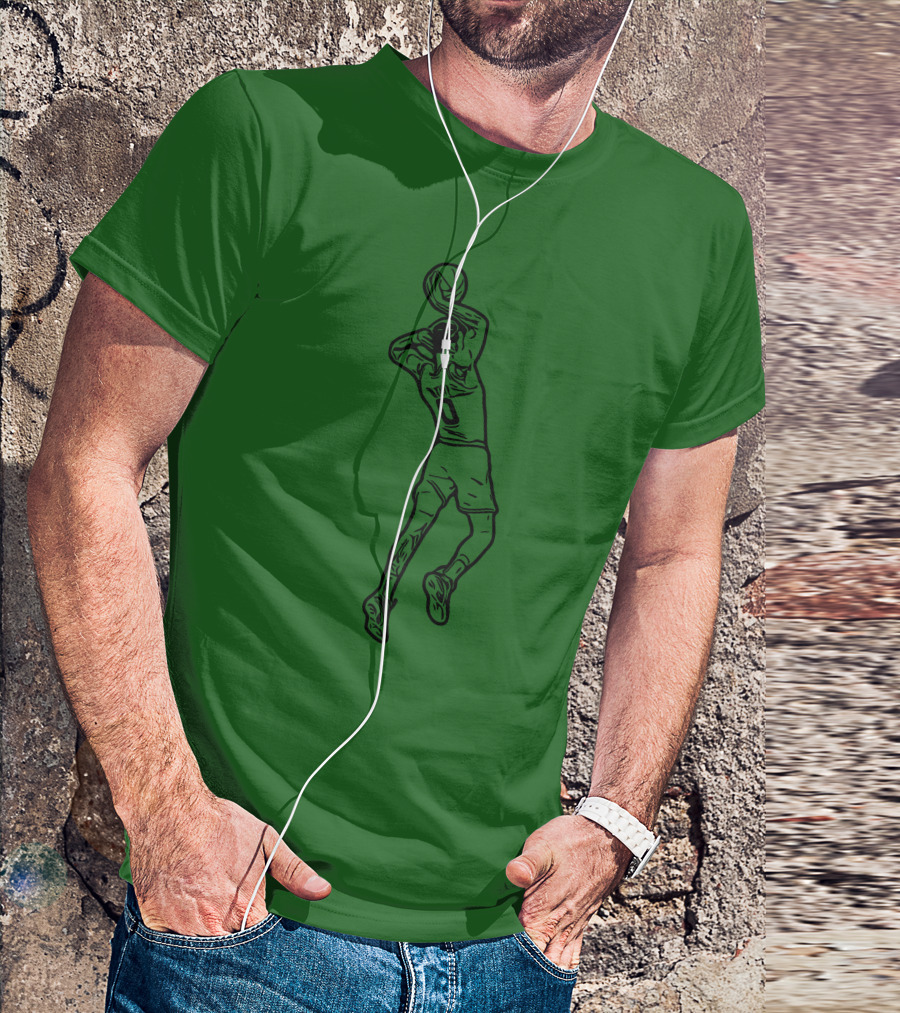 Jaytatum0 Jayson Tatum Basketball Dunk T-Shirt