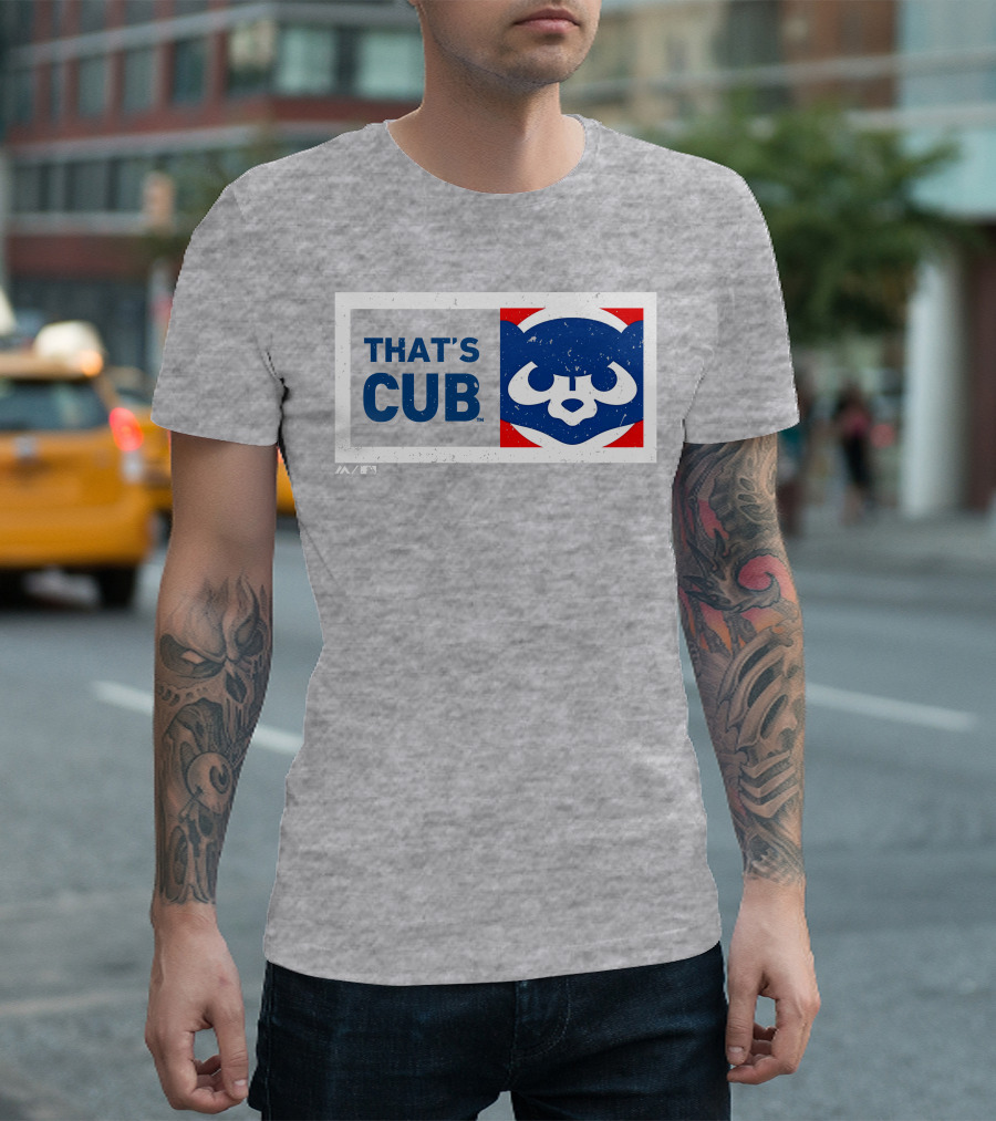 Chicago Cubs That's Cub Blue Bear T-Shirt