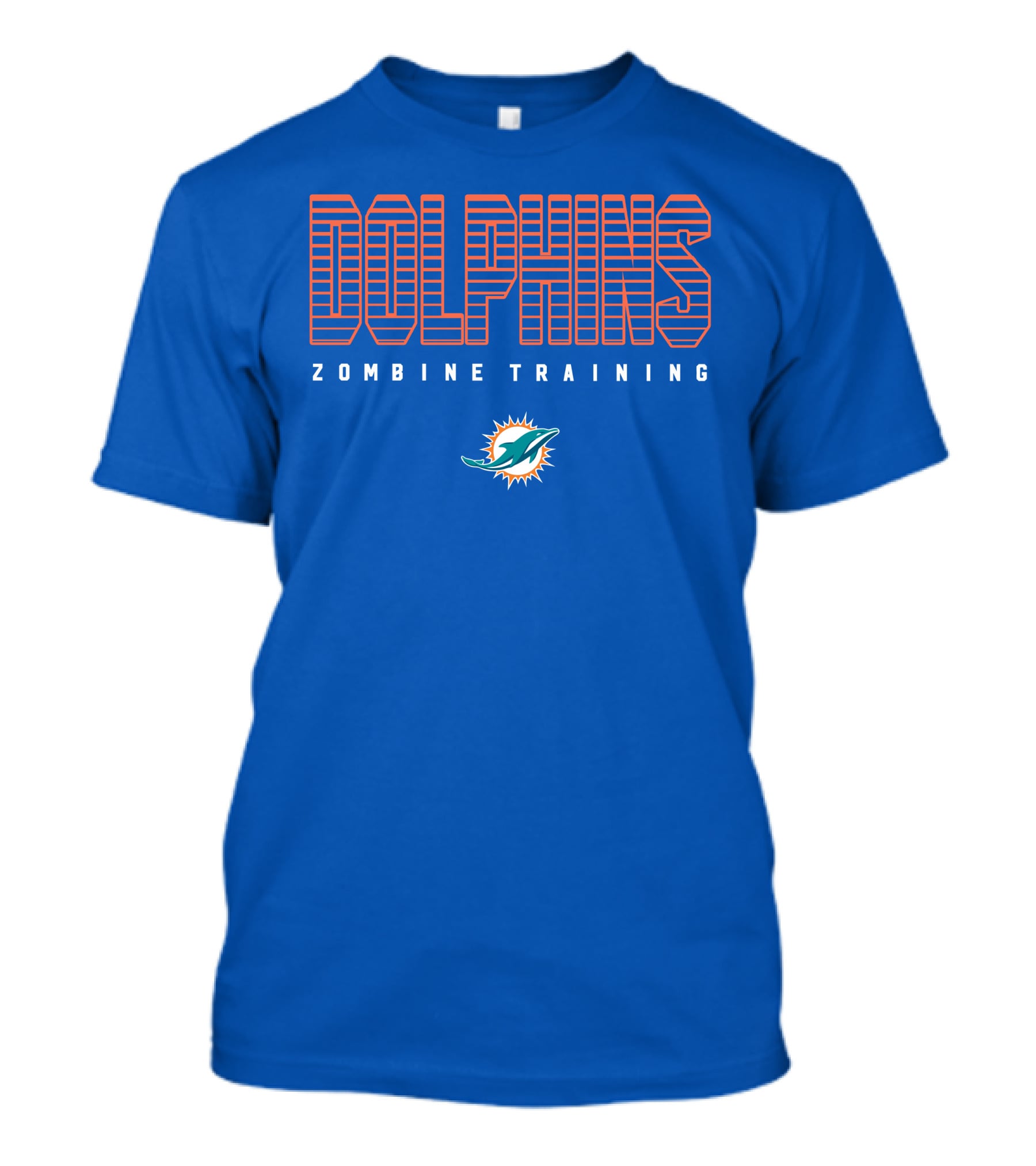Dolphins Zombine Training Miami Football Team T-Shirt