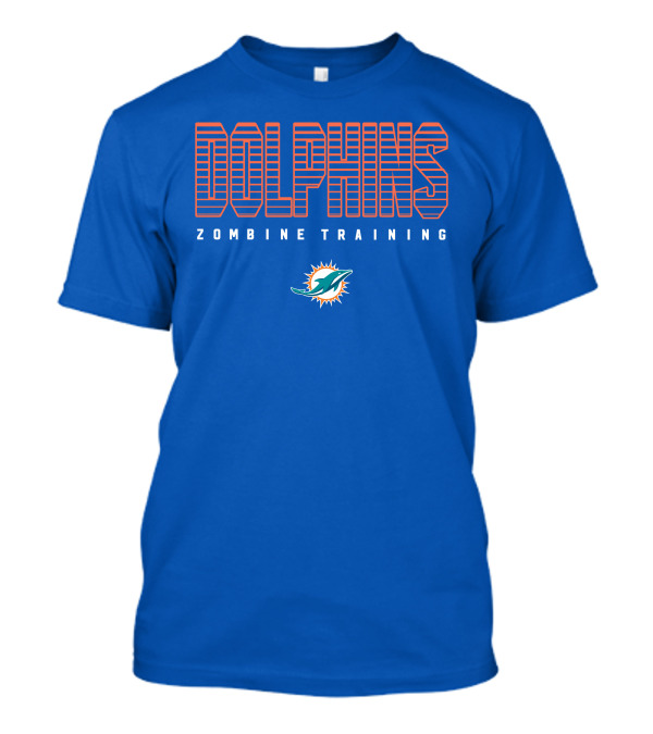Dolphins Zombine Training Miami Football Team T-Shirt