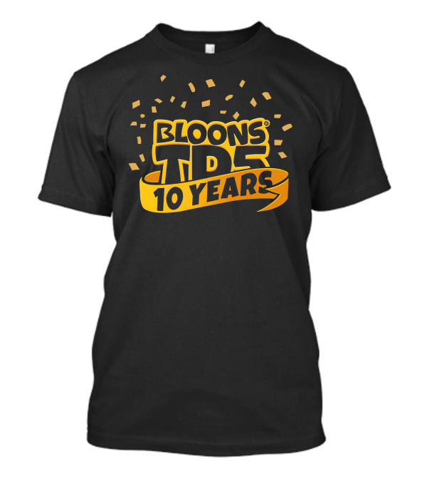 Bloons TD5 10 Years Ninja Kiwi Games T-Shirt