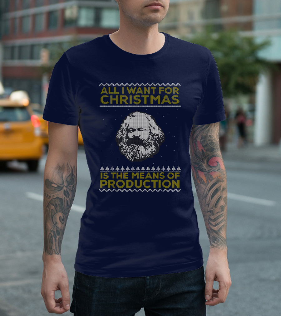 All I Want For Christmas Is The Means Of Production Floyd Shivambu T-Shirt