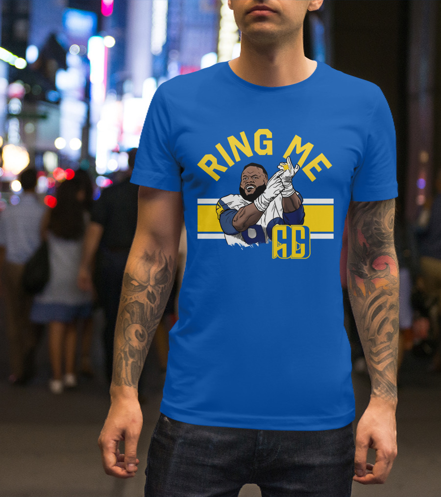 Aaron Donald Ring Me Represent Store Official NFL Merchandise T-Shirt
