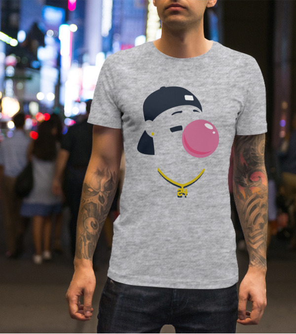 Your Favorite Player's Favorite Pl24er Iconic Style With Bubblegum And Cap T-Shirt