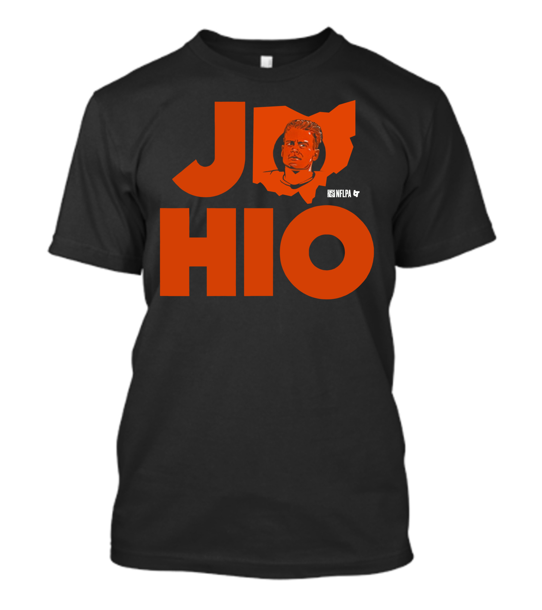 Breakingt Merch Jo Hio Featuring Joe Burrow NFLPA T-Shirt