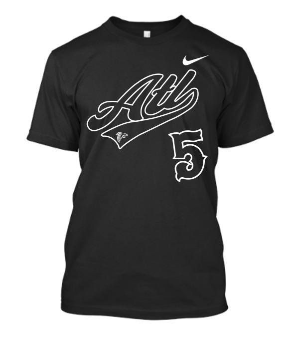 Atl Falcons 5 Alt Logo Drake London T-Shirt