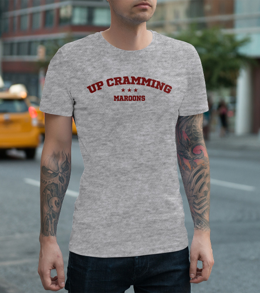 Up Cramming Maroons Stars T-Shirt