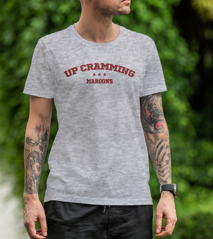 Up Cramming Maroons Stars T-Shirt