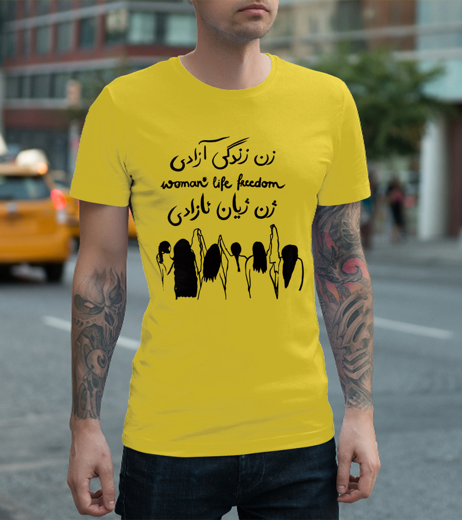 Thehouseofpod Woman Life Freedom زن زندگی آزادی زن ژیان ئازادی T-Shirt