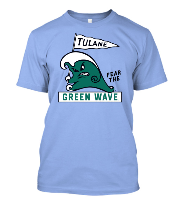 Homefield Tulane Green Wave Fear The Green Wave T-Shirt