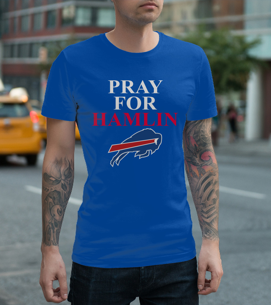 Pray For Hamlin Buffalo Bills T-Shirt